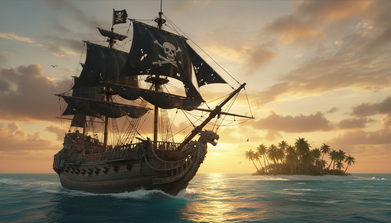 История Карибских Пиратов: Золотой Век Пиратства 1650-1730