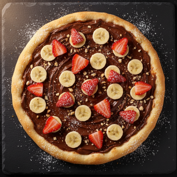 Nutella Dessert Pizza