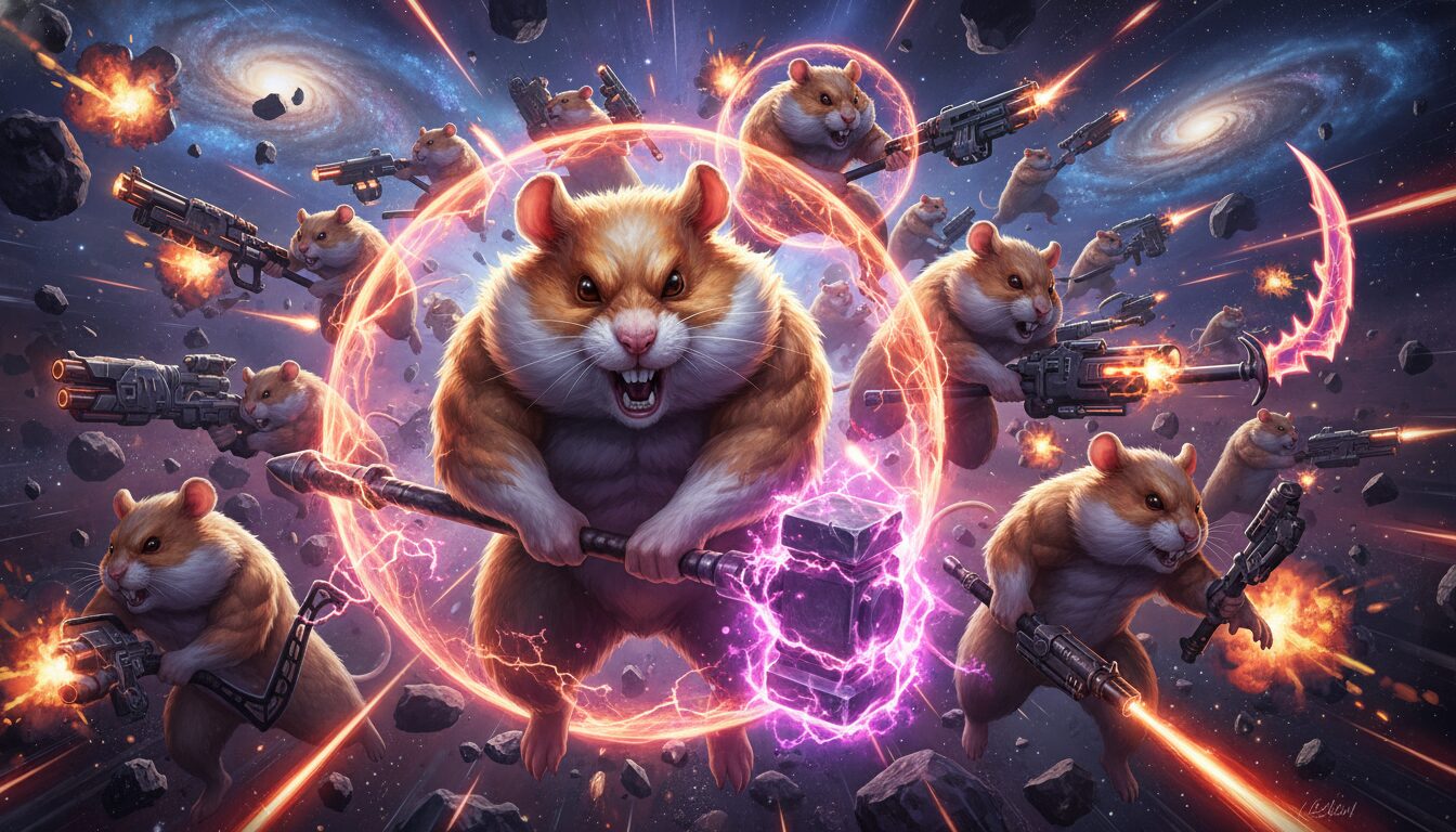 Хомяки в открытом космосе