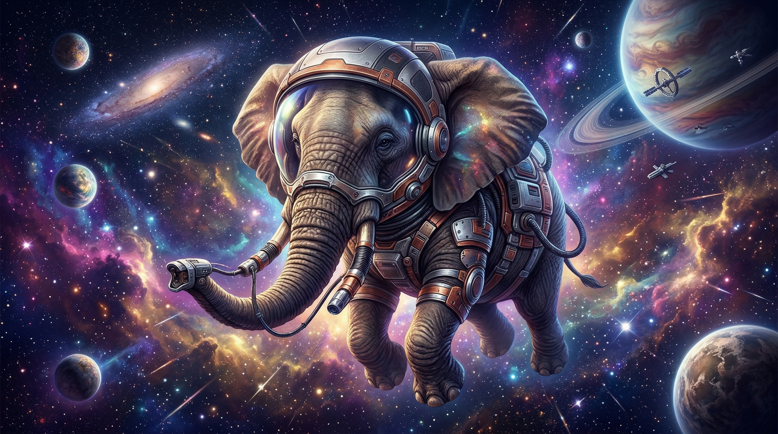 Слоны в космосе