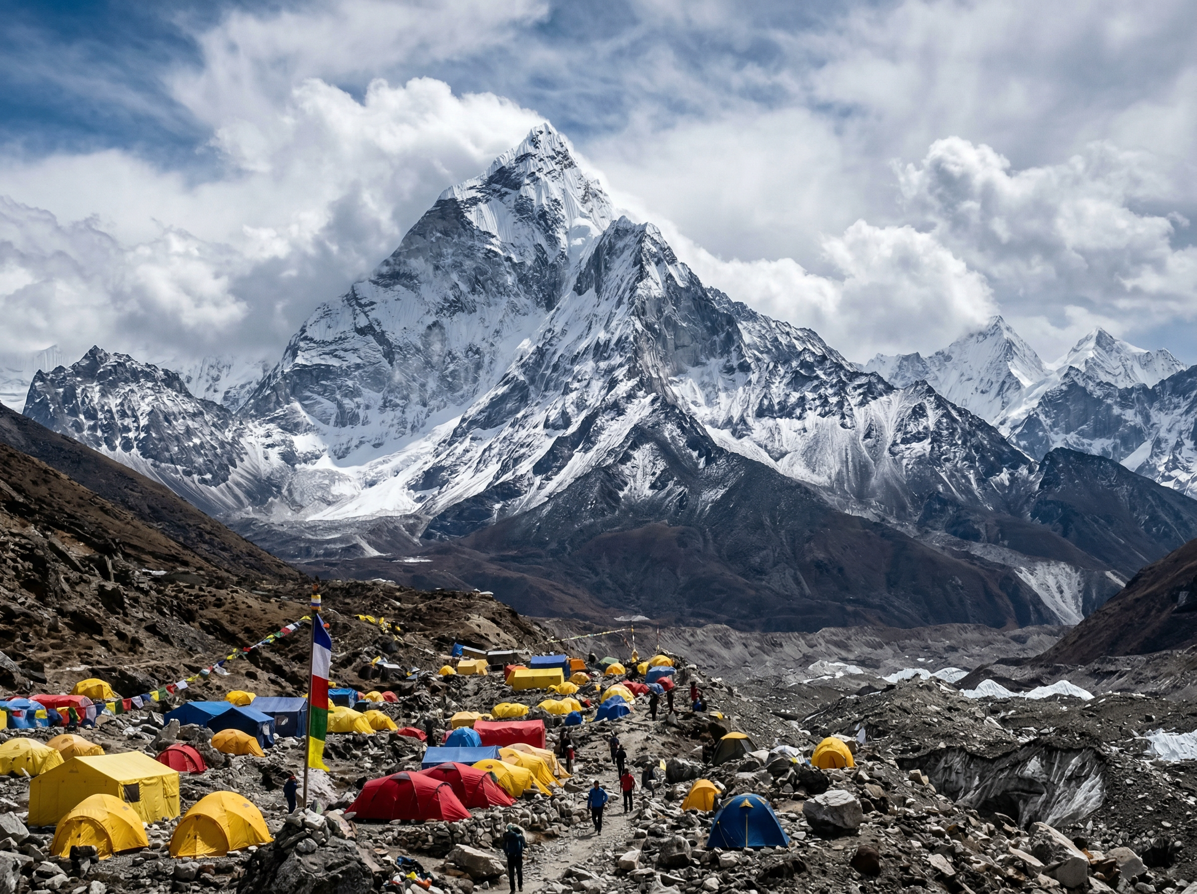 Эверест — высочайшая гора мира