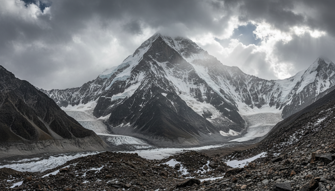 Гора К2 — вторая по высоте вершина мира