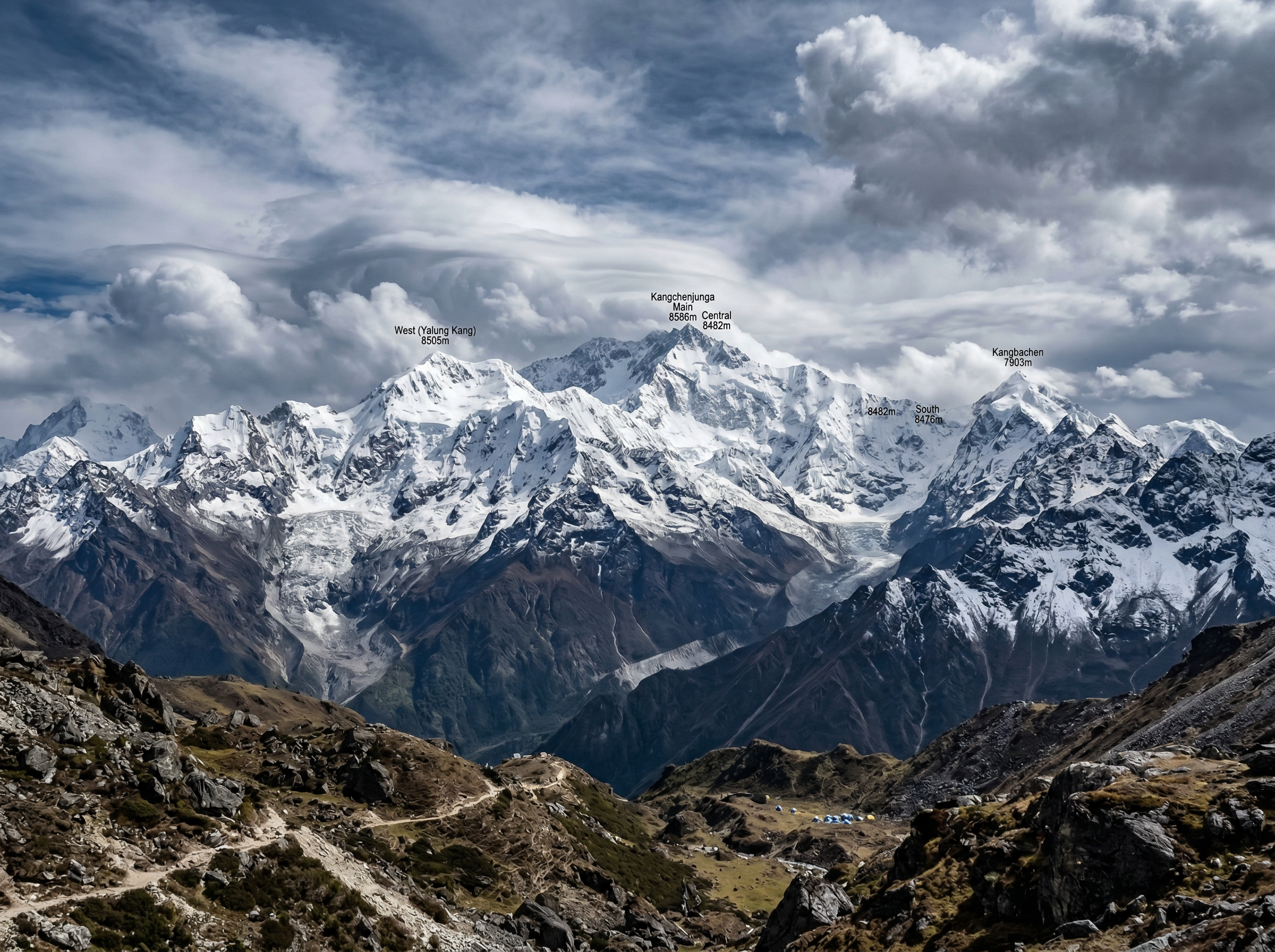 Канченджанга — третья по высоте гора мира