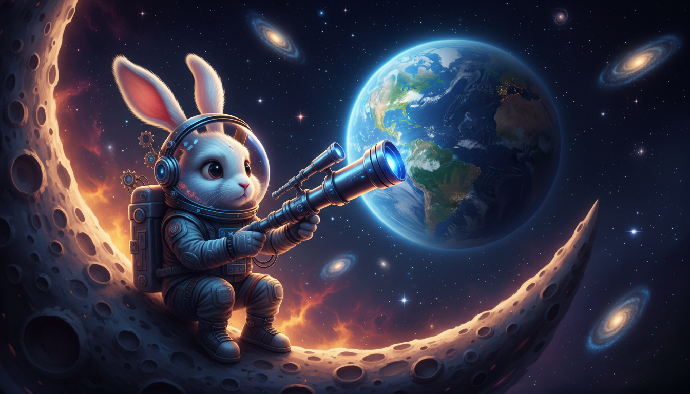 Кролики разумнее человека на Луне