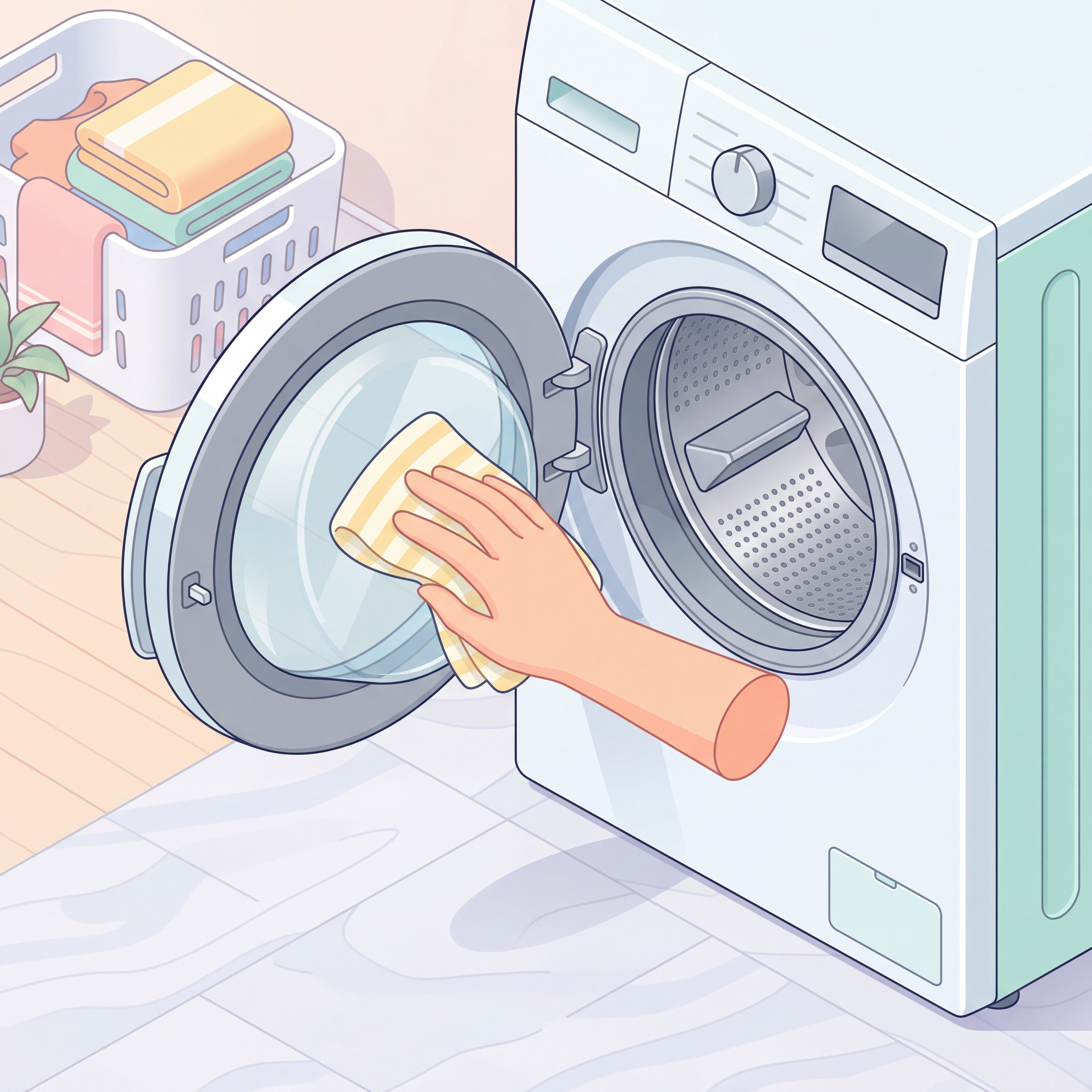 Протирка и проветривание